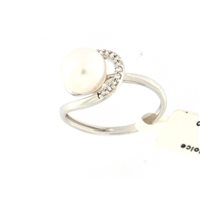 Anello Lorenza Gioielli Donna Anello Perla in Oro bianco Perla 104883-14 - 104883-14